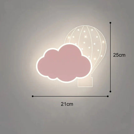 Lampe Enfant Applique Murale LED Fusée Design Moderne en Acrylique - Luminous Place