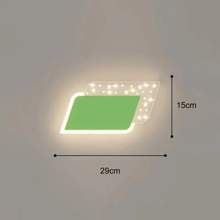 Lampe Enfant Applique Murale LED Fusée Design Moderne en Acrylique - Luminous Place
