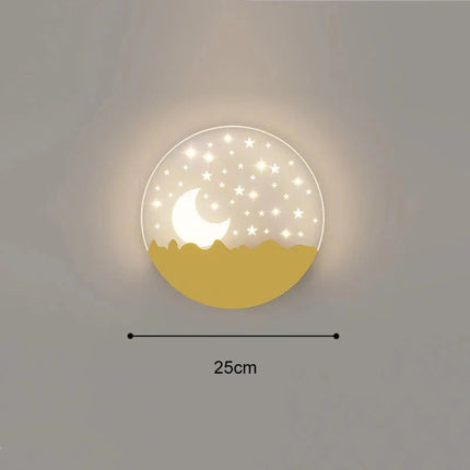 Lampe Enfant Applique Murale LED Fusée Design Moderne en Acrylique - Luminous Place