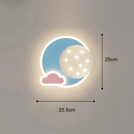 Lampe Enfant Applique Murale LED Fusée Design Moderne en Acrylique - Luminous Place