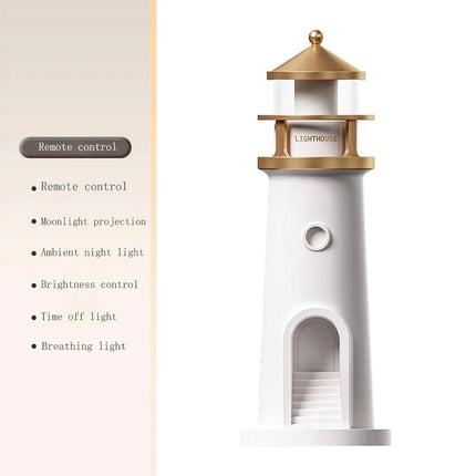 Lampe Enfant Veilleuse Lune avec Projection, Bluetooth et Capteur de Mouvement - Luminous Place