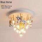 Bleu-Blanc Base / Lumière Blanche / 36W