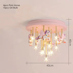 Rose-Rose Base / Lumière chaude / 36W