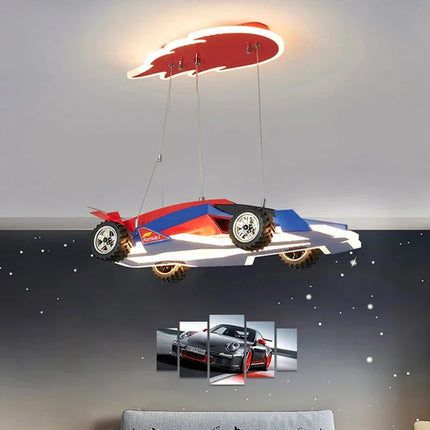Lampe Enfant Plafonnier LED Art Déco en Ferronnerie pour Salle à Manger, Lumière Chaude et Froide Ajustable - Luminous Place