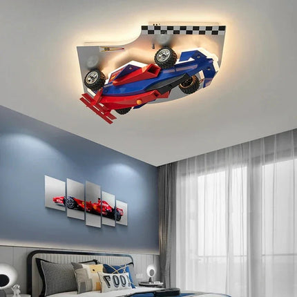 Lampe Enfant Plafonnier LED Art Déco en Ferronnerie pour Salle à Manger, Lumière Chaude et Froide Ajustable - Luminous Place