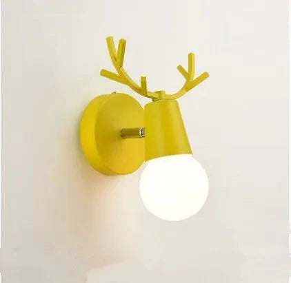 Lampe Enfant Applique Murale LED Bois Macaron Nordique pour Chambre - Luminous Place