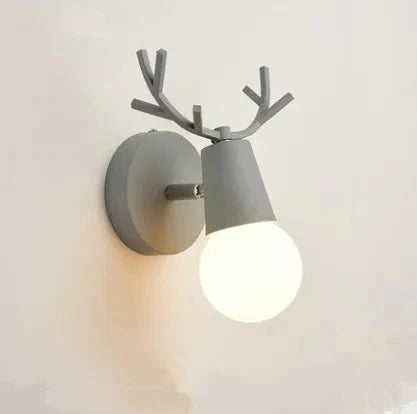 Lampe Enfant Applique Murale LED Bois Macaron Nordique pour Chambre - Luminous Place