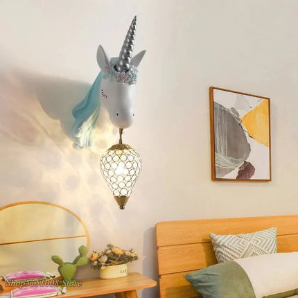 Lampe Enfant Applique Murale LED Nordique en Résine pour Chambre - Luminous Place