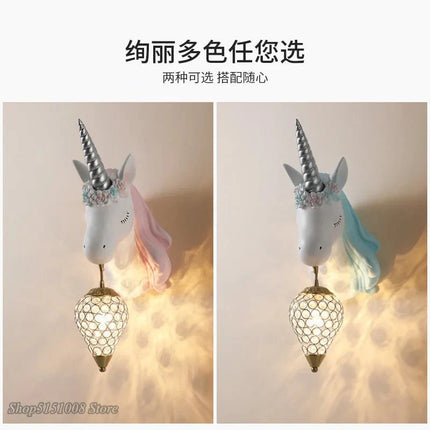 Lampe Enfant Applique Murale LED Nordique en Résine pour Chambre - Luminous Place