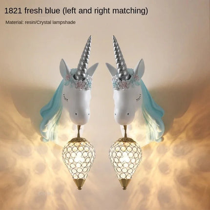 Lampe Enfant Applique Murale LED Nordique en Résine pour Chambre - Luminous Place