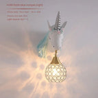 Licorne Bleu droite S