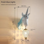 Licorne Bleu droite L