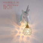 Licorne Bleu gauche S