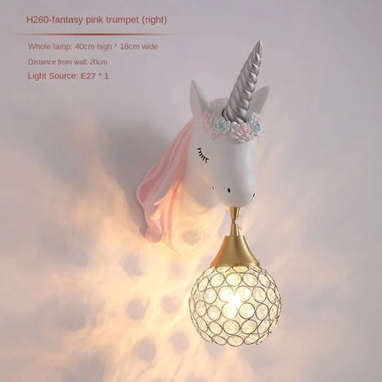 Lampe Enfant Applique Murale LED Nordique en Résine pour Chambre - Luminous Place