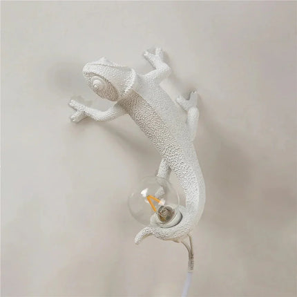 Lampe Enfant murale en résine lézard, lumière LED douce et décorative - Luminous Place