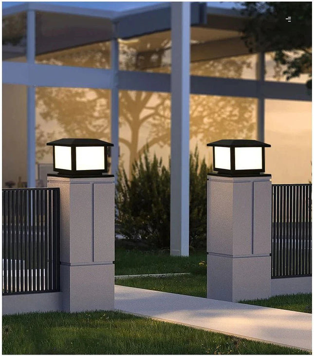 Luminaire Extérieur LED Solaire Étanche avec Télécommande, Ambiance Chaleureuse et Design Moderne - Luminous Place