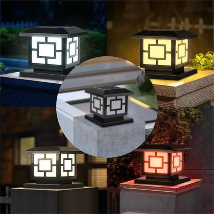 Luminaire Extérieur LED Solaire Étanche avec Télécommande, Ambiance Chaleureuse et Design Moderne - Luminous Place