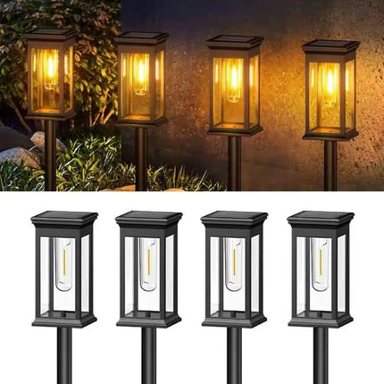 Luminaire Extérieur solaire LED étanche pour jardin et chemin, 1/2/4 pièces - Luminous Place