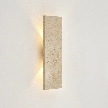 Luminaire Extérieur LED étanche en pierre naturelle, applique murale 110 - 220V - Luminous Place