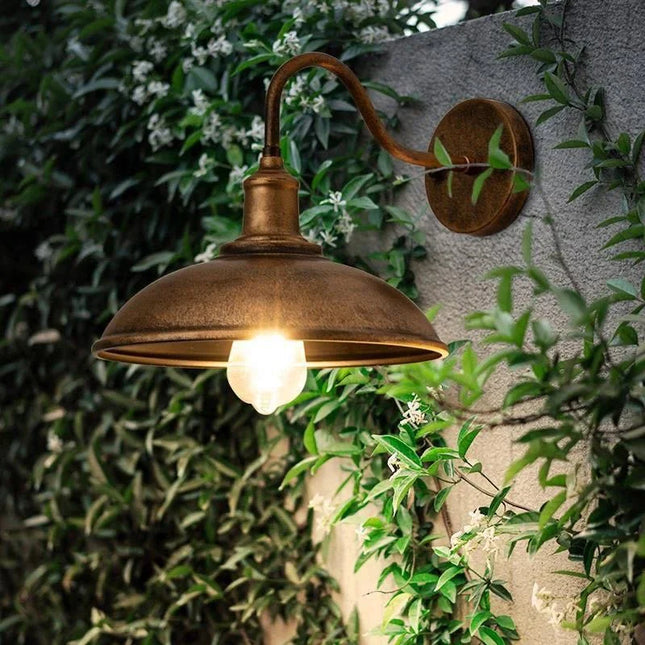 Luminaire Extérieur Applique Murale Rétro Étanche en Fer pour Jardin et Villa - Luminous Place