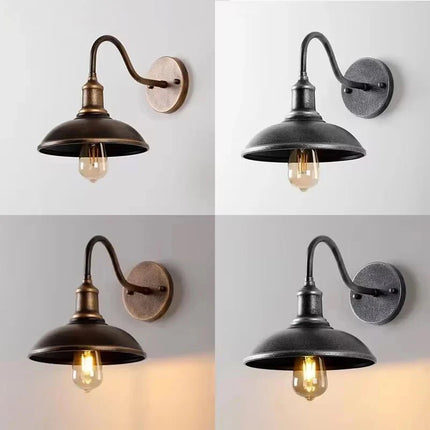 Luminaire Extérieur Applique Murale Rétro Étanche en Fer pour Jardin et Villa - Luminous Place