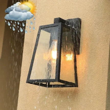 Luminaire Extérieur Applique Murale Européenne Étanche en Aluminium IP55 - Luminous Place
