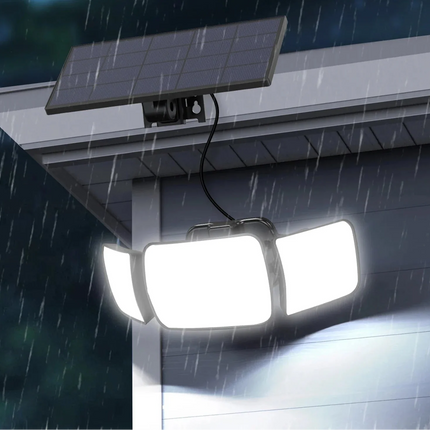 Luminaire Extérieur Solaire LED avec Capteur de Mouvement IP65, Design Moderne - Luminous Place