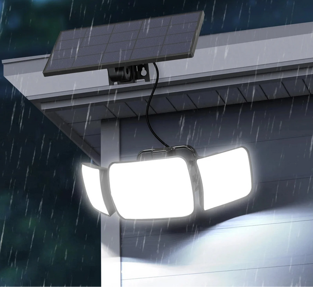 Luminaire Extérieur Solaire LED avec Capteur de Mouvement IP65, Design Moderne - Luminous Place