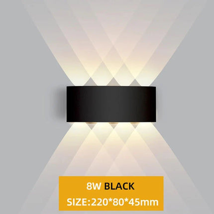 Luminaire Extérieur LED IP65 en alliage d’aluminium, lumière chaude ou blanche, design moderne - Luminous Place