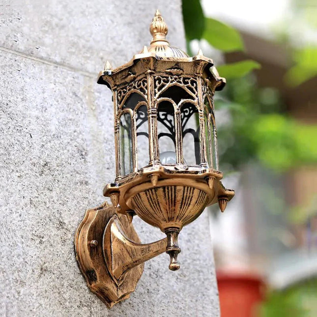 Luminaire Extérieur Rétro Étanche Antirouille E27 pour Jardin et Balcon - Luminous Place