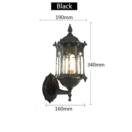 Luminaire Extérieur Rétro Étanche Antirouille E27 pour Jardin et Balcon - Luminous Place