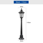 Noir H110cm / E27(sans ampoule)