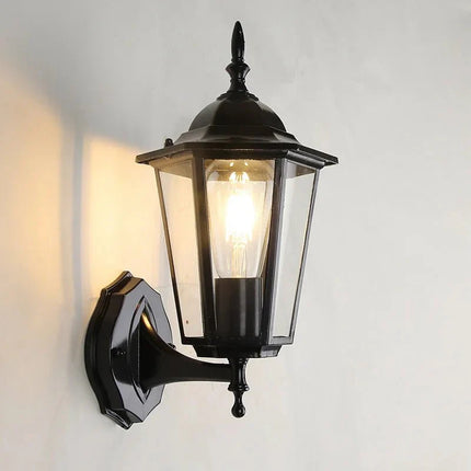 Luminaire Extérieur Applique Murale E27 Style Européen Rétro en Aluminium Étanche - Luminous Place