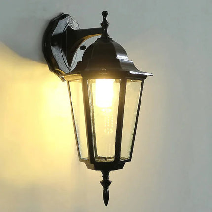 Luminaire Extérieur Applique Murale E27 Style Européen Rétro en Aluminium Étanche - Luminous Place