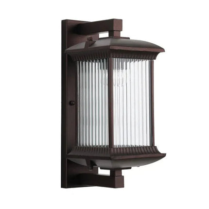 Luminaire Extérieur Applique Murale Aluminium et Verre Borosilicaté Étanche AC85 - 265V - Luminous Place