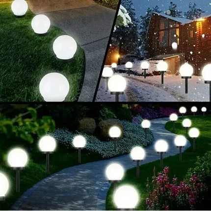 Luminaire Extérieur Solaire LED Étanche pour Jardin et Pelouse, Ambiance Chaleureuse - Luminous Place