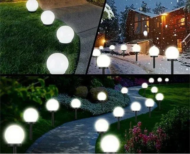 Luminaire Extérieur Solaire LED Étanche pour Jardin et Pelouse, Ambiance Chaleureuse - Luminous Place