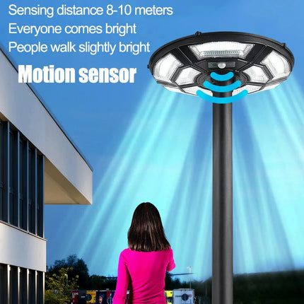 Luminaire Extérieur Solaire Étanche 6500K avec Capteur de Mouvement pour Sécurité - Luminous Place