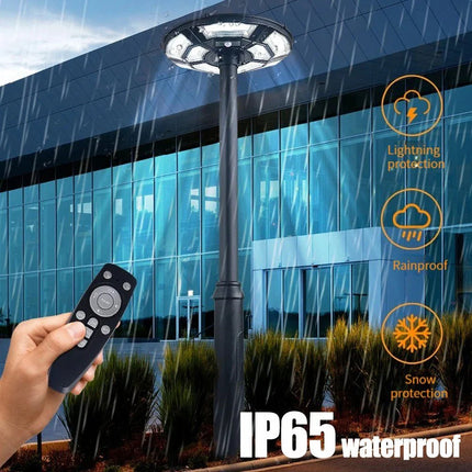 Luminaire Extérieur Solaire Étanche 6500K avec Capteur de Mouvement pour Sécurité - Luminous Place