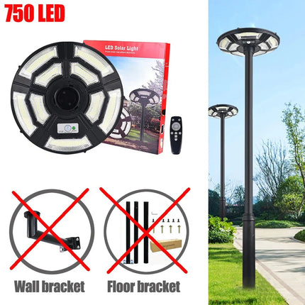 Luminaire Extérieur Solaire Étanche 6500K avec Capteur de Mouvement pour Sécurité - Luminous Place