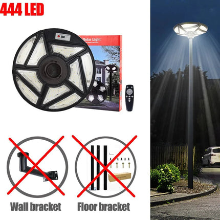Luminaire Extérieur Solaire Étanche 6500K avec Capteur de Mouvement pour Sécurité - Luminous Place