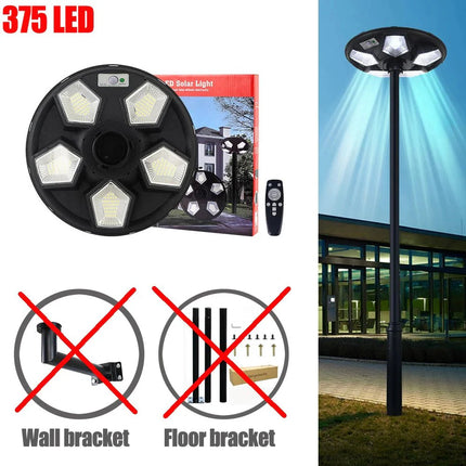 Luminaire Extérieur Solaire Étanche 6500K avec Capteur de Mouvement pour Sécurité - Luminous Place