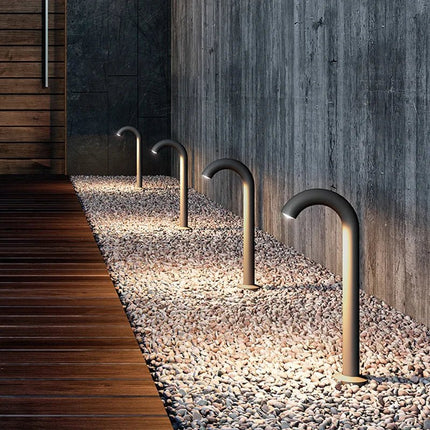 Luminaire Extérieur LED 5W en Aluminium Étanche au Design Moderne - Luminous Place