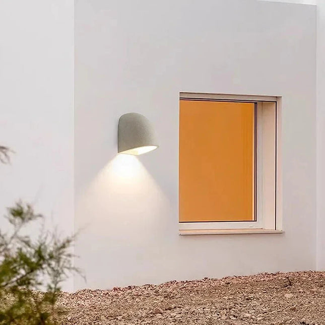 Luminaire Extérieur LED Nordique Terrazzo Étanche pour Mur et Terrasse - Luminous Place