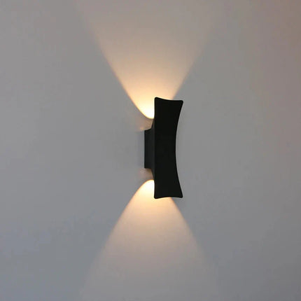 Luminaire Extérieur LED 12W en Aluminium Étanche Double Éclairage Haut/Bas pour Jardin et Porche AC110V/220V - Luminous Place