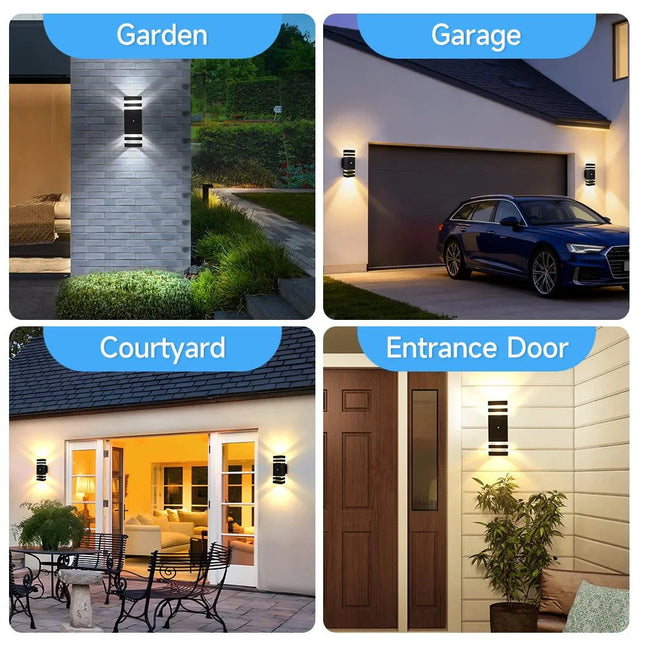 Luminaire Extérieur LED GU10 avec Capteur de Mouvement Étanche IP44 - Luminous Place