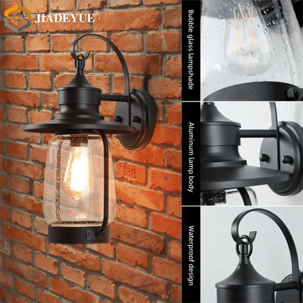 Luminaire Extérieur Moderne Étanche en Aluminium LED pour Balcon et Cour - Luminous Place