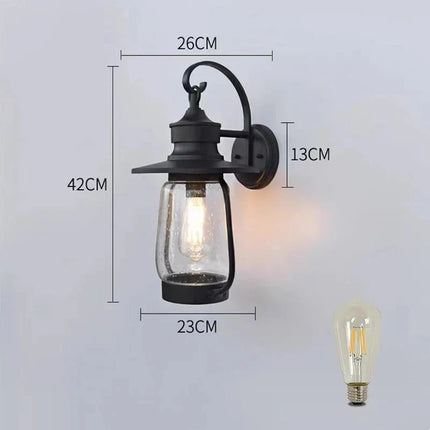Luminaire Extérieur Moderne Étanche en Aluminium LED pour Balcon et Cour - Luminous Place