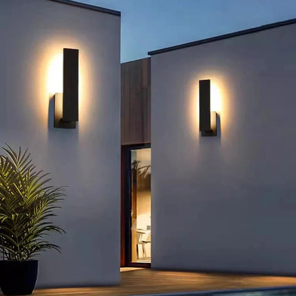 Luminaire Extérieur Applique Murale Aluminium Moderne Étanche IP65, 5 LED - Luminous Place