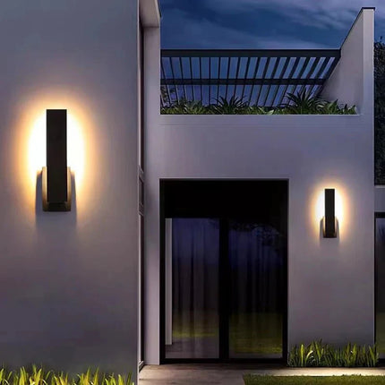 Luminaire Extérieur Applique Murale Aluminium Moderne Étanche IP65, 5 LED - Luminous Place